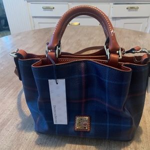 Dooney & Bourke Mini Barlow Plaid handbag